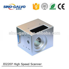 JD2207 escáner de galvo láser de alta precisión y alta velocidad de CO2 para marcado láser preciso